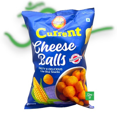 Current Cheese Ball with Corn – Crunchy & Cheesy Corn Snack - Buy Online Australia | Om Spice & Grocery