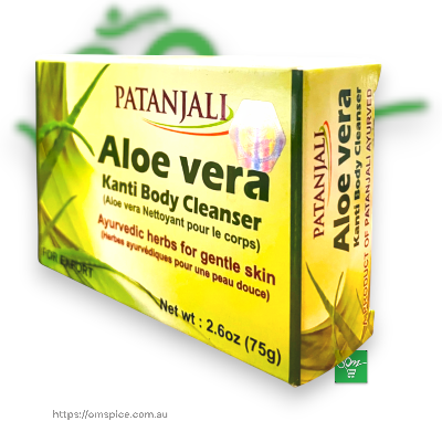 Patanjali Aloe vera Kanti Body Cleanser 75gm x 3pack