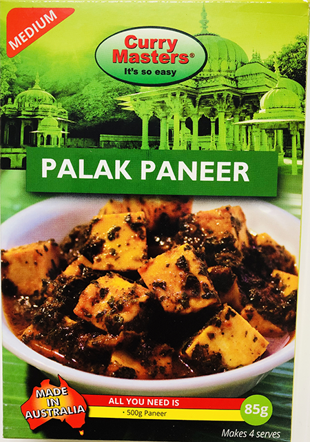 Curry Masters Palak Paneer - Buy Online Australia | Om Spice & Grocery