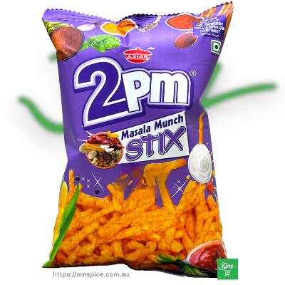 2PM Masala Munch Stix - Buy Online Australia | Om Spice & Grocery