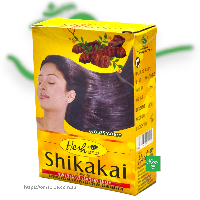 Hesh Shikakai Powder (Acacia concinna) - Buy Online Australia | Om Spice & Grocery