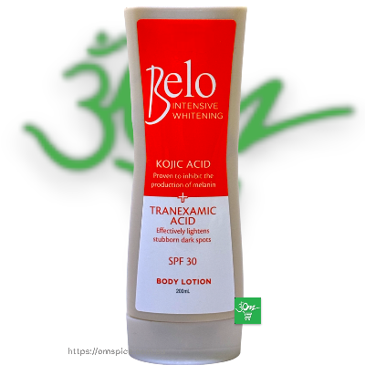 Belo Intenshive Whitening Koji Acid Body Lotion SPF 30 200ml
