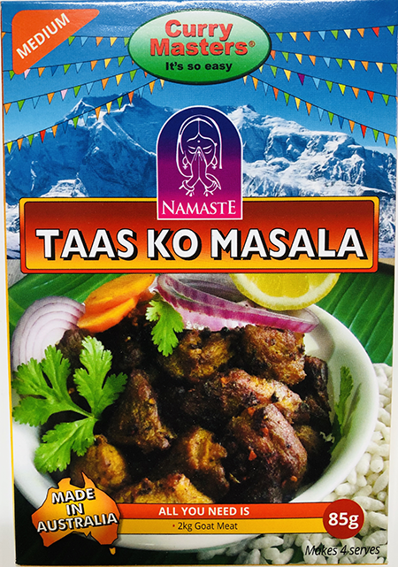 Curry Masters Taas Ko Masala (mutton) - Buy Online Australia | Om Spice & Grocery