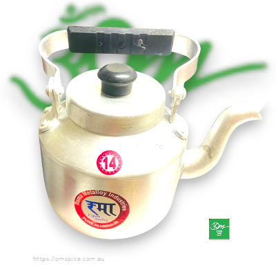 Aluminium Kettle -12/14 No - Buy Online Australia | Om Spice & Grocery