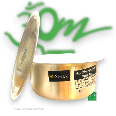 Aluminium Top With Lid  14 No - Buy Online Australia | Om Spice & Grocery