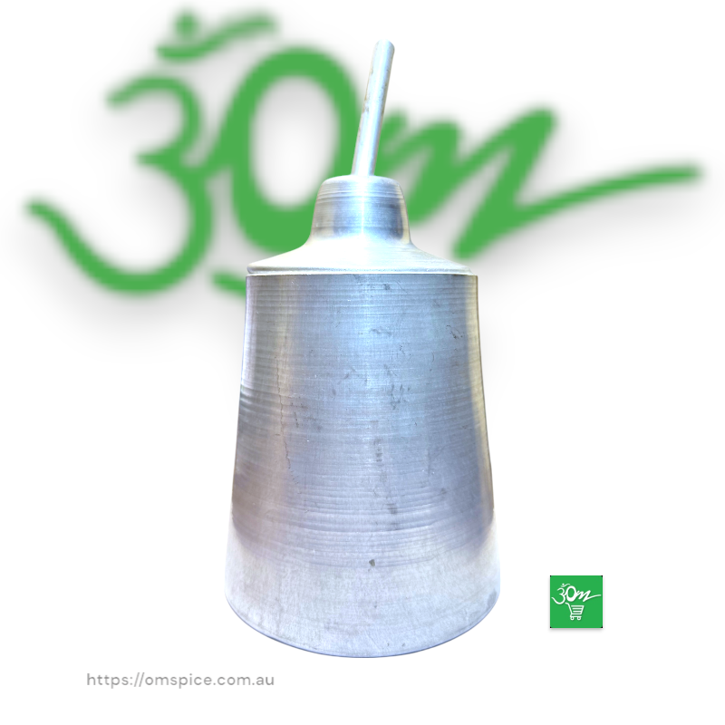 Aluminium Tumba Container Pot With Free Straw - Buy Online Australia | Om Spice & Grocery