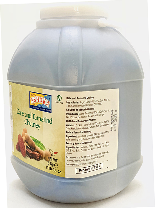 Ashoka Date and Tamarind Chutney 5Kg - Buy Online Australia | Om Spice & Grocery