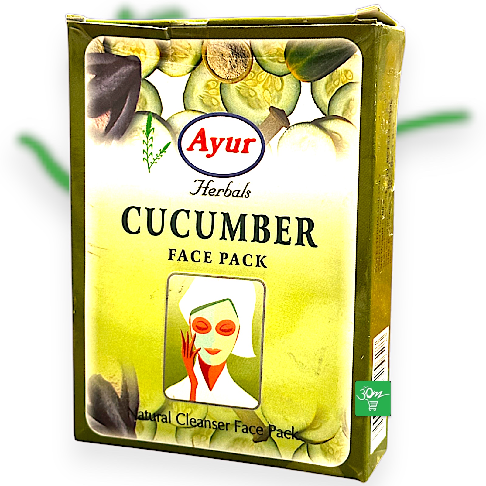 Ayur Cucumber Face pack 100gm - Buy Online Australia | Om Spice & Grocery