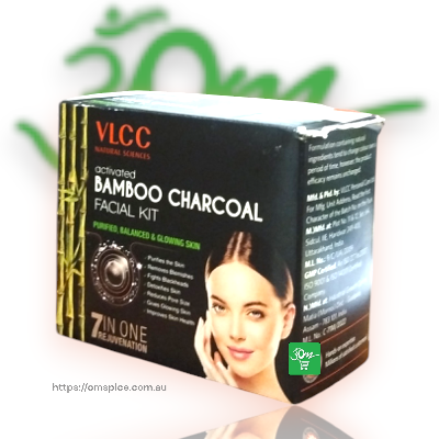 Bamboo Charcoal Facial Kit - Buy Online Australia | Om Spice & Grocery