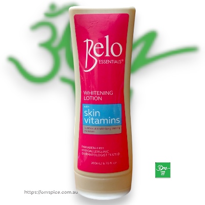 Belo Essential Whitening Lotion 200ml - Buy Online Australia | Om Spice & Grocery