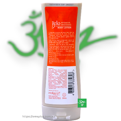 Belo Intenshive Whitening Koji Acid Body Lotion SPF 30 200ml - Buy Online Australia | Om Spice & Grocery