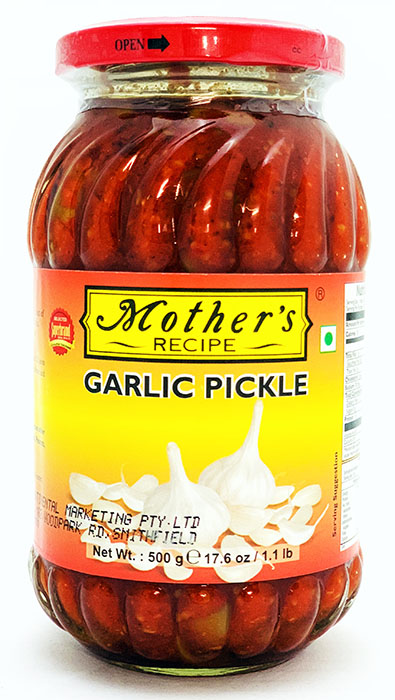 Mothers Garlic Pickle - Buy Online Australia | Om Spice & Grocery