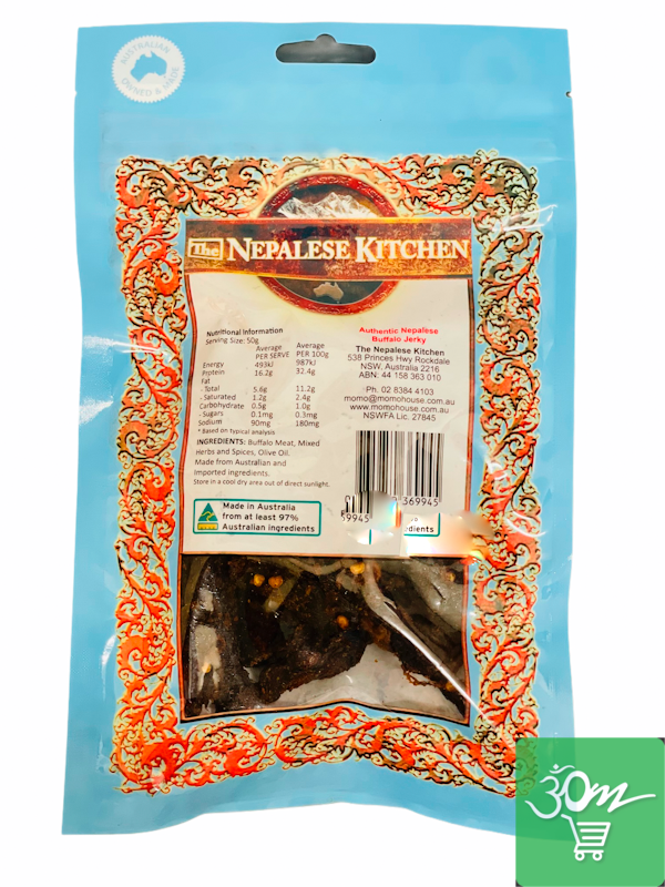 Buffalo Jerky ( Sukuti ) - Buy Online Australia | Om Spice & Grocery