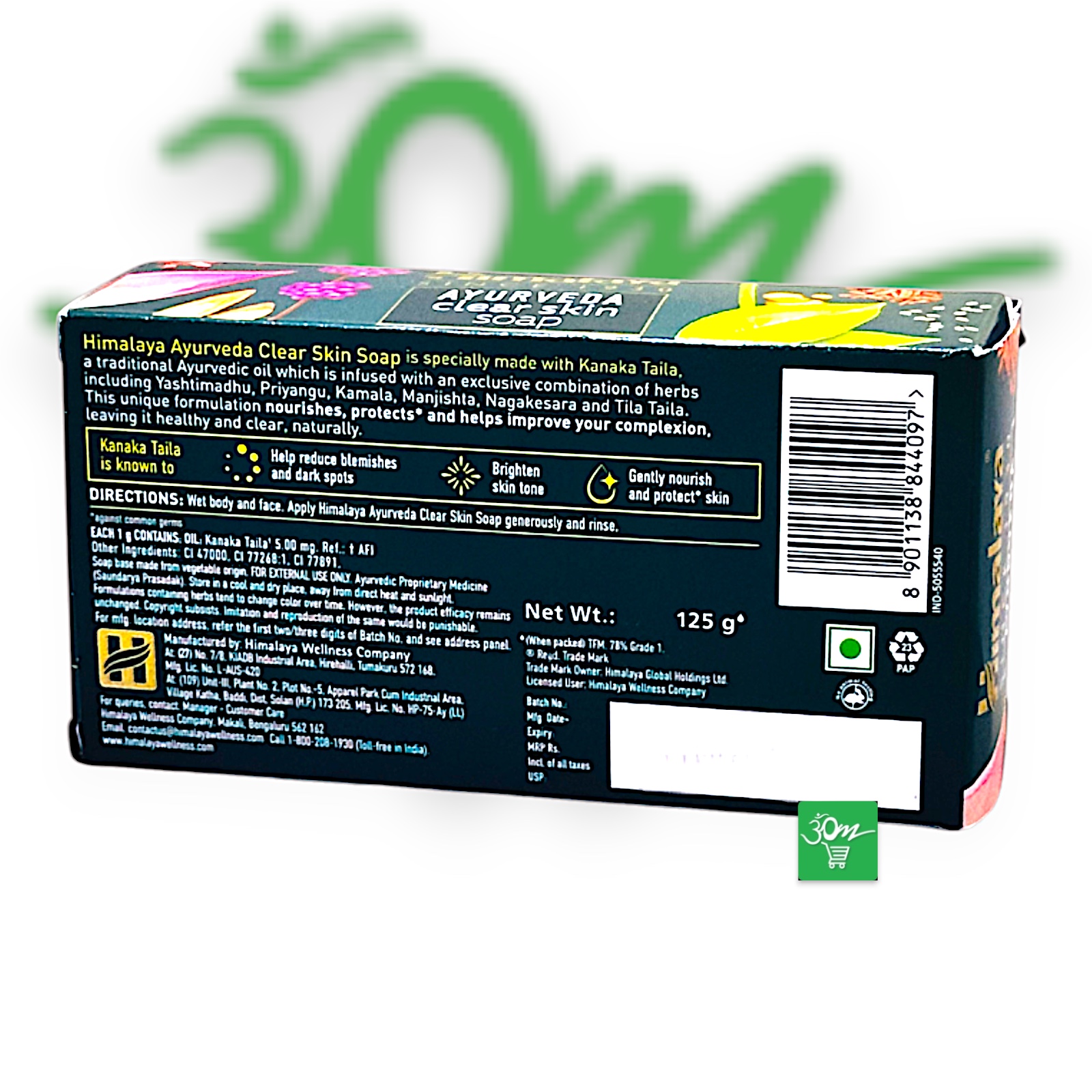 Himalaya Ayurveda Clear Skin Soap - Buy Online Australia | Om Spice & Grocery