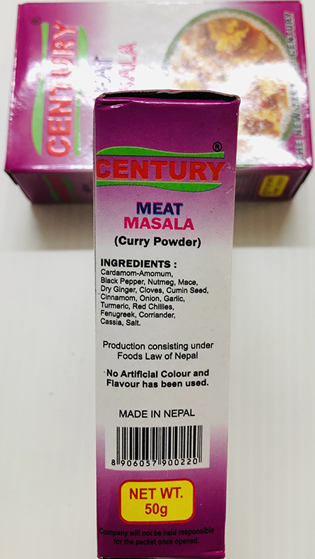 Century Meat Masala - Buy Online Australia | Om Spice & Grocery