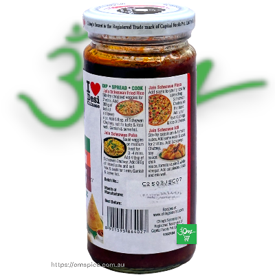 Chings Jain Schezwan Chutney - Buy Online Australia | Om Spice & Grocery