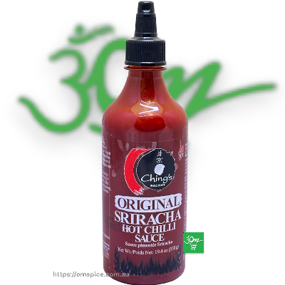 Chings Original Sriracha Hot Chilli Sauce - Buy Online Australia | Om Spice & Grocery