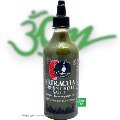 Chings Sriracha Green Chilli Sauce - Buy Online Australia | Om Spice & Grocery