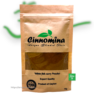 Cinnomina White Fish Curry Powder - Buy Online Australia | Om Spice & Grocery
