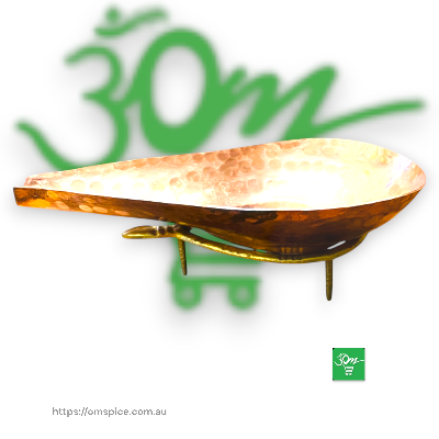 Copper Arga With Stand - Buy Online Australia | Om Spice & Grocery