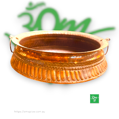 Copper Khadkulo 7/8/10 inch - Buy Online Australia | Om Spice & Grocery