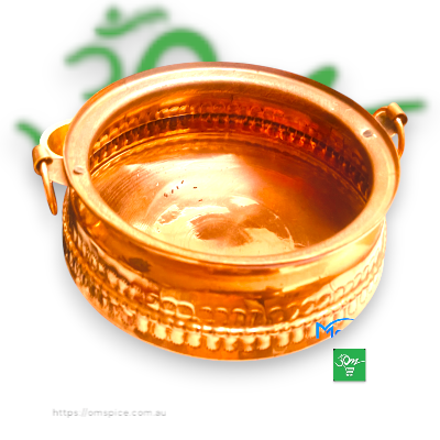 Copper Khadkulo 7/8/10 inch - Buy Online Australia | Om Spice & Grocery