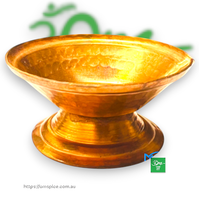 Copper Khutte Diyo 8 cm - Buy Online Australia | Om Spice & Grocery