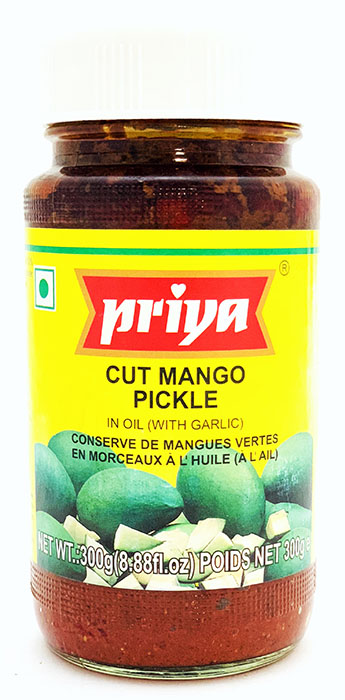 Priya Cut Mango Pickle - Buy Online Australia | Om Spice & Grocery