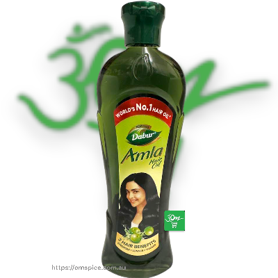 Dabur Amla Hair Oil (India) - Buy Online Australia | Om Spice & Grocery