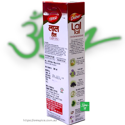 Dabur Lal Tail Ayurvedic Baby Massage Oil - Buy Online Australia | Om Spice & Grocery