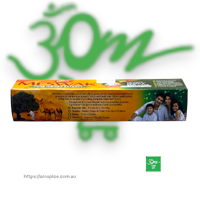 Dabur Pure Meswak Toothpaste Tooth and Gum Care - Buy Online Australia | Om Spice & Grocery