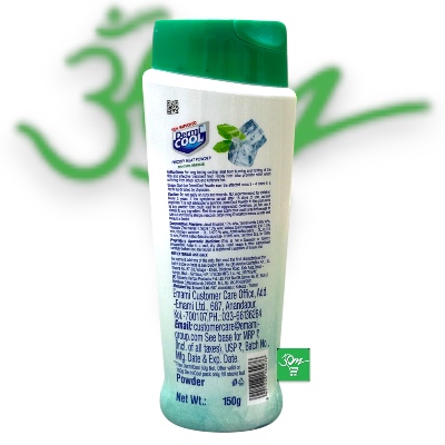 Dermi Cool Prickly Heat Powder Menthol Regular - Buy Online Australia | Om Spice & Grocery