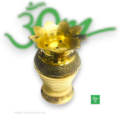 Dhoop Stand Kalash Style 7cm - Buy Online Australia | Om Spice & Grocery