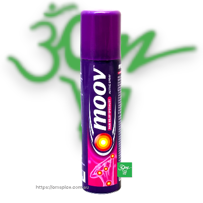 Moov Spray 50/80gm, Pain Relief Spray - Buy Online Australia | Om Spice & Grocery