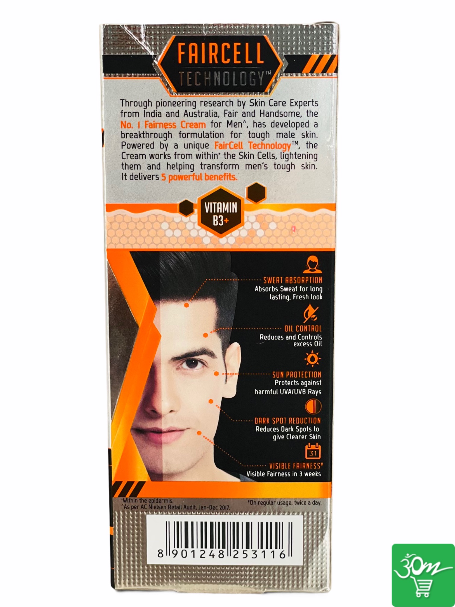 Fair & Lovely Men - Buy Online Australia | Om Spice & Grocery