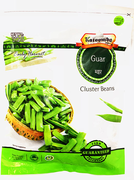 Frozen Guar ( Cluster Beans ) - Buy Online Australia | Om Spice & Grocery