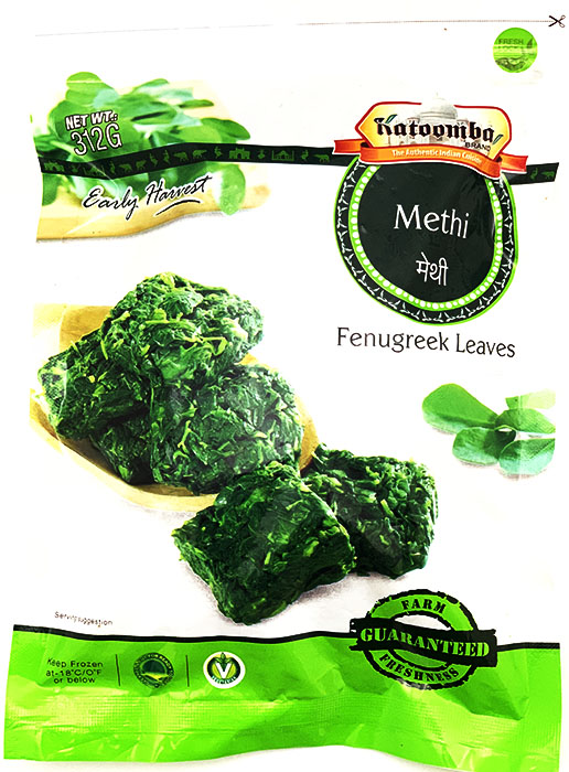 Frozen Methi ( Fenugreek leaves ) - Buy Online Australia | Om Spice & Grocery