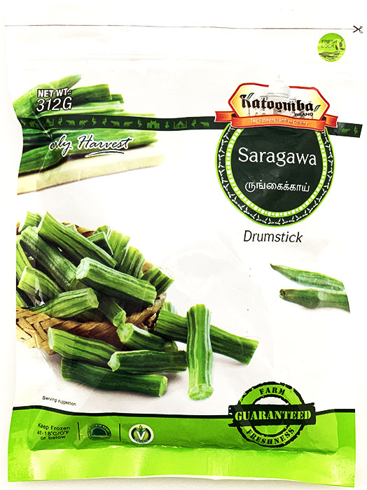 Frozen Saragawa (drumstick ) - Buy Online Australia | Om Spice & Grocery