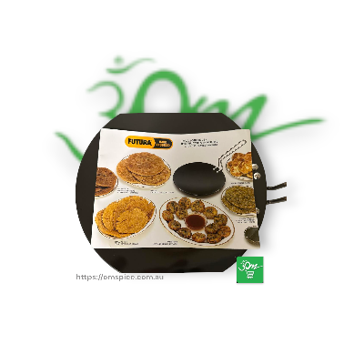 Futura Roti Tave Hard Anodised 28cm Diameter - Buy Online Australia | Om Spice & Grocery