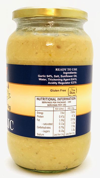 Garlic Paste - Buy Online Australia | Om Spice & Grocery