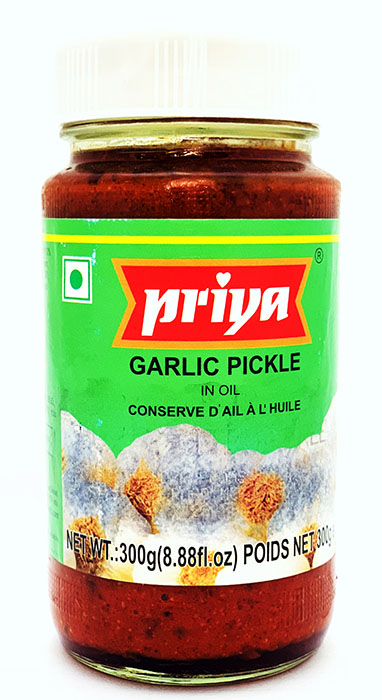 Priya Garlic Pickle - Buy Online Australia | Om Spice & Grocery