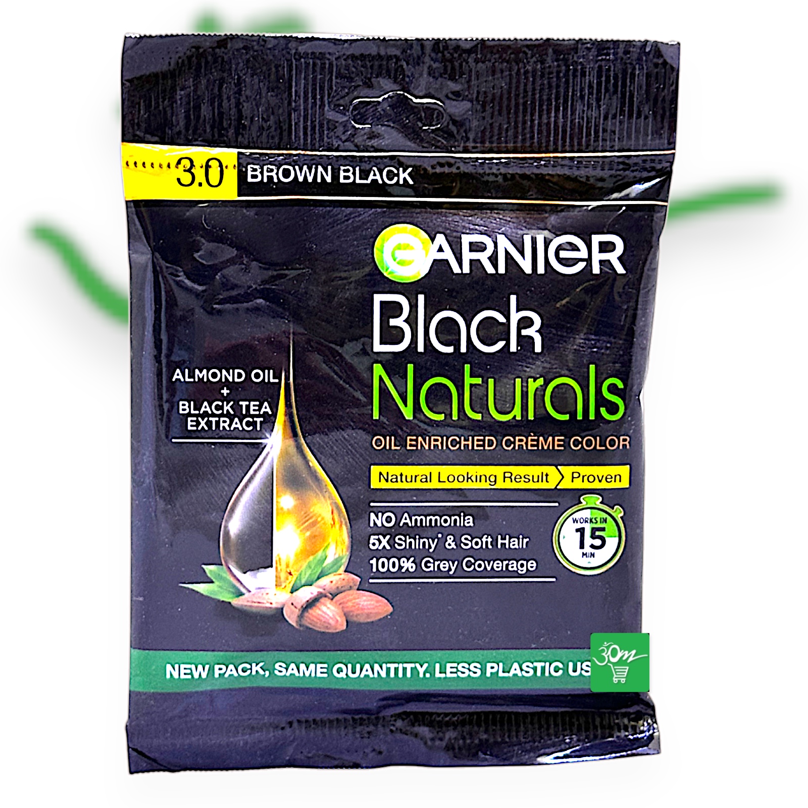 Garnier  Creme Color 3.0 Brown Black - Buy Online Australia | Om Spice & Grocery