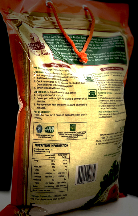 India Gate Golden Sella Rice - Buy Online Australia | Om Spice & Grocery