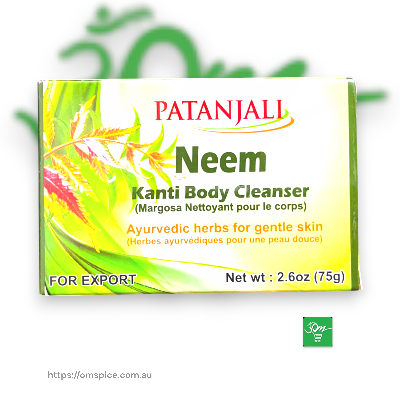 Patanjali Neem Kanti Body Cleanser 75gm x 3pack