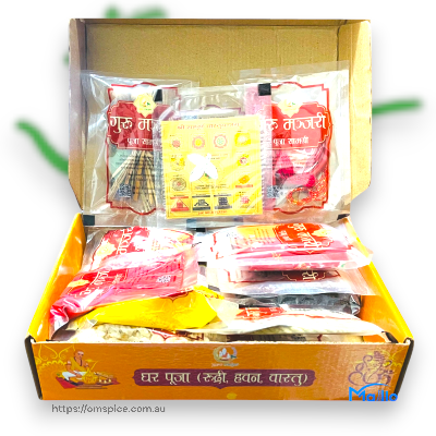 Ghar Puja Samagri Set - Buy Online Australia | Om Spice & Grocery