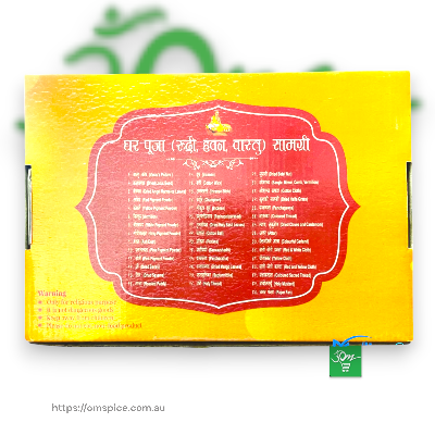 Ghar Puja Samagri Set - Buy Online Australia | Om Spice & Grocery