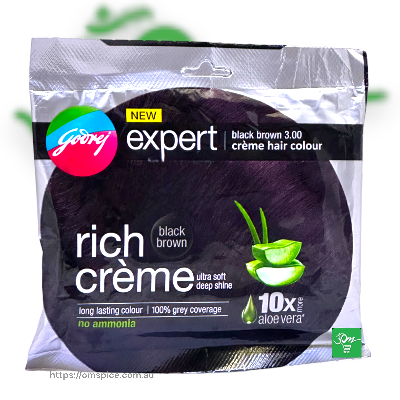 Godrej Expert Black Brown Hair Color - Buy Online Australia | Om Spice & Grocery