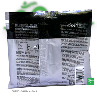 Godrej Expert Natural Black Hair Colour 20gm - Buy Online Australia | Om Spice & Grocery