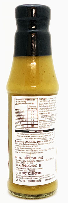 Green Chilli Sauce - Buy Online Australia | Om Spice & Grocery