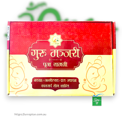 Guru Manjari Nawagraha Puja Samagri Set - Buy Online Australia | Om Spice & Grocery
